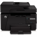 惠普（HP）M128fn黑白激光打印机 多功能一体机打印复印扫描传真升级型号132fw