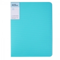 得力（deli）得力彩色资料册30/40/60页硬塑料试卷资料夹册A4办公用插页文件夹绿色40页资料册(5066)