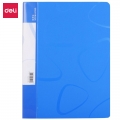 得力(deli)A4/30页高档加厚资料册 插袋活页文件夹 文件收纳册办公用品5253