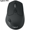 罗技（Logitech）M720 鼠标 无线蓝牙鼠标 办公鼠标 右手鼠标 大手鼠标 优联 黑色 带无线2.4G接收器