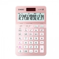 卡西欧（CASIO）JS-40B 时尚办公计算器14位 粉蓝色彩